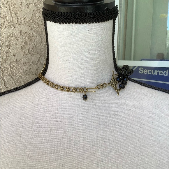 Heidi Daus Swarovski crystal black bead necklace - Picture 4 of 5